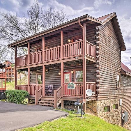 Mountain Pool Lodge Sevierville Cabin With Hot Tub Пиджен-Фордж Экстерьер фото